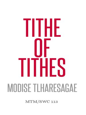 cover image of Tithe of Tithes